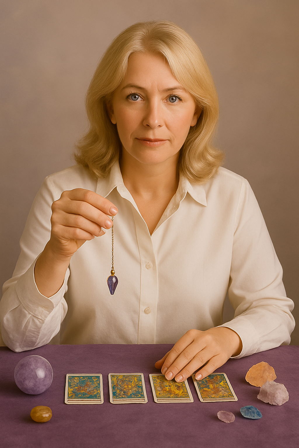 Coral, Experta en Péndulo · Tirada Mágica